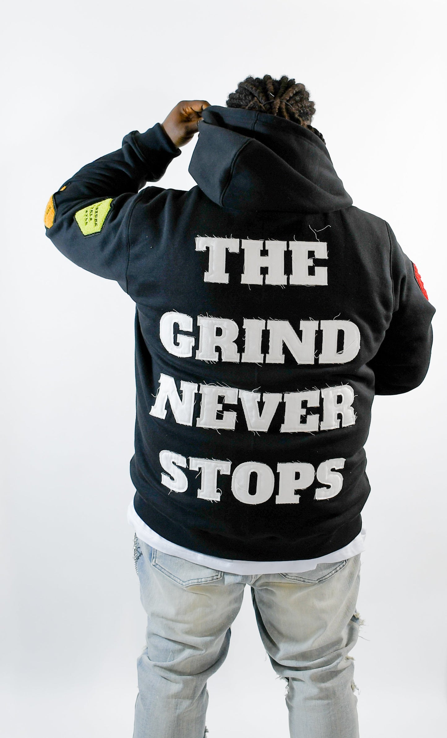 ALL I KNOW IS HUSTLE - ZIP-UP HOODIE 3rue Vizion