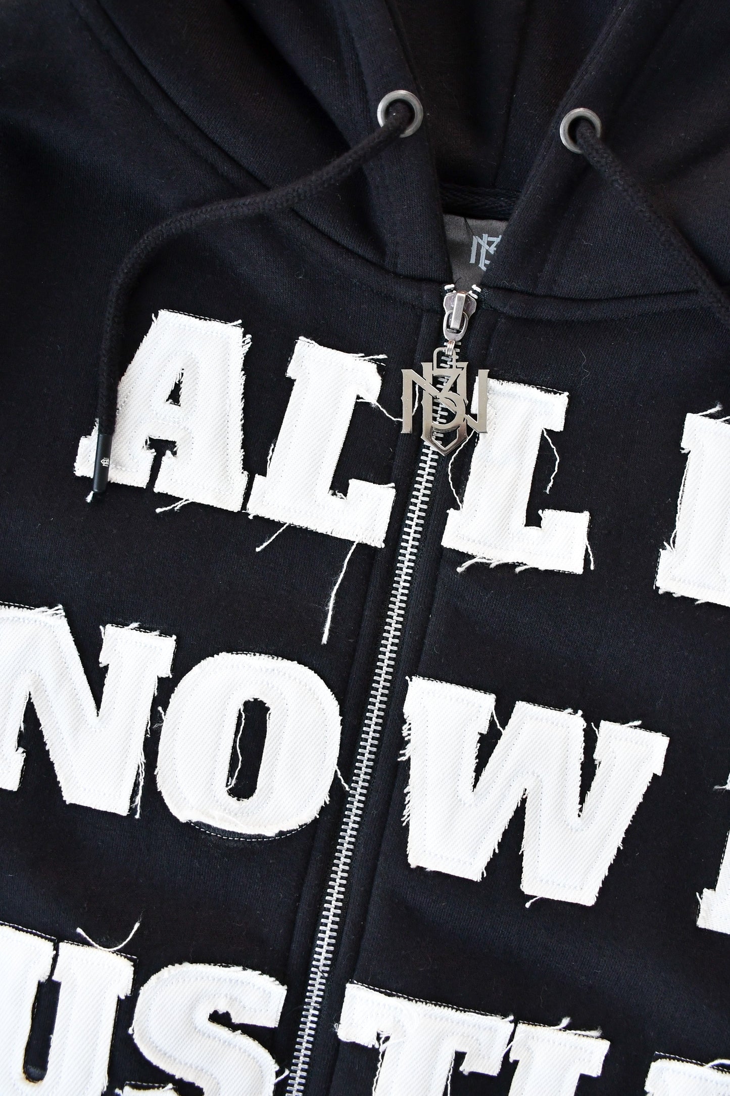 ALL I KNOW IS HUSTLE - ZIP-UP HOODIE 3rue Vizion