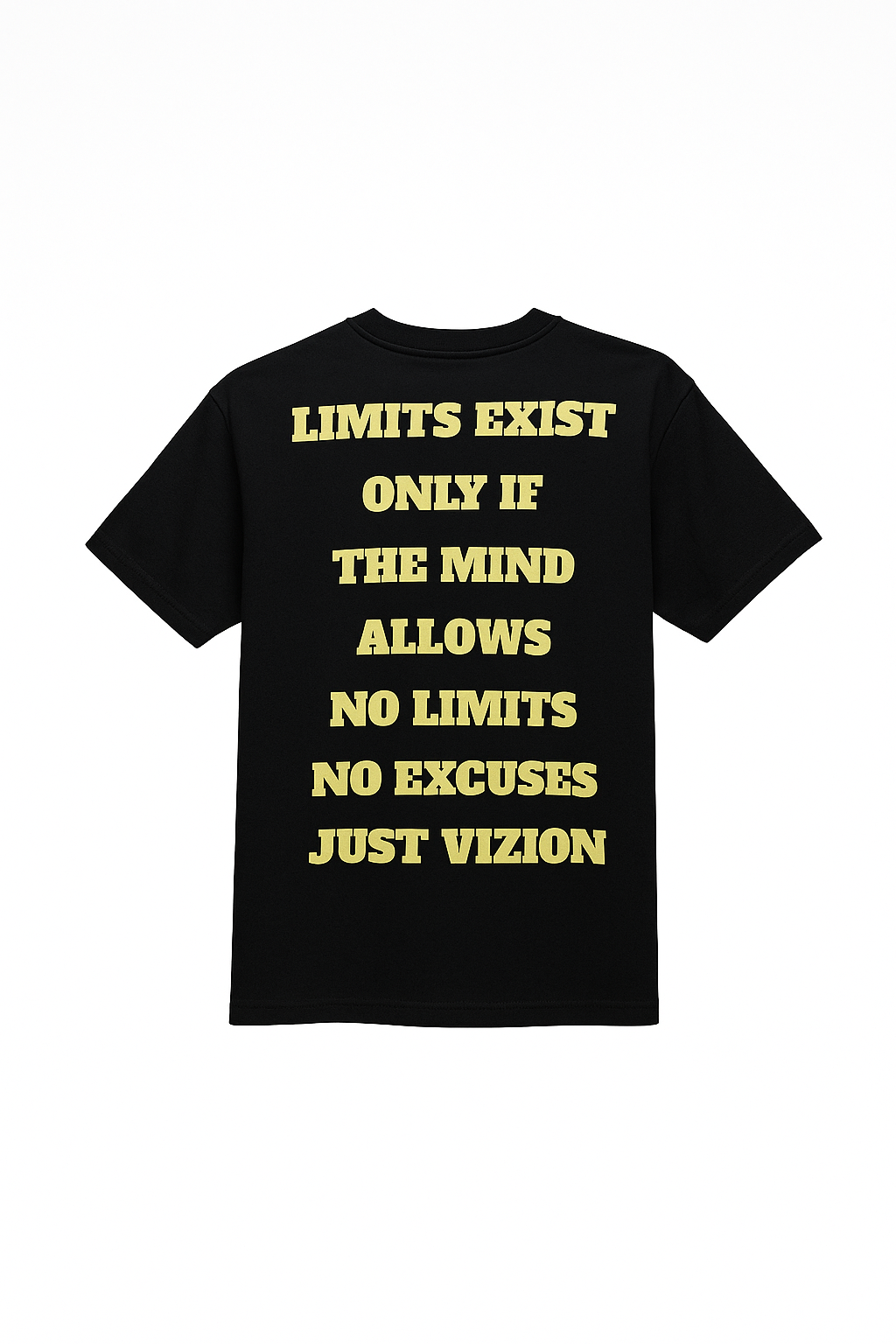 Mind/Matter T-Shirt Black/Yellow 3rue Vizion