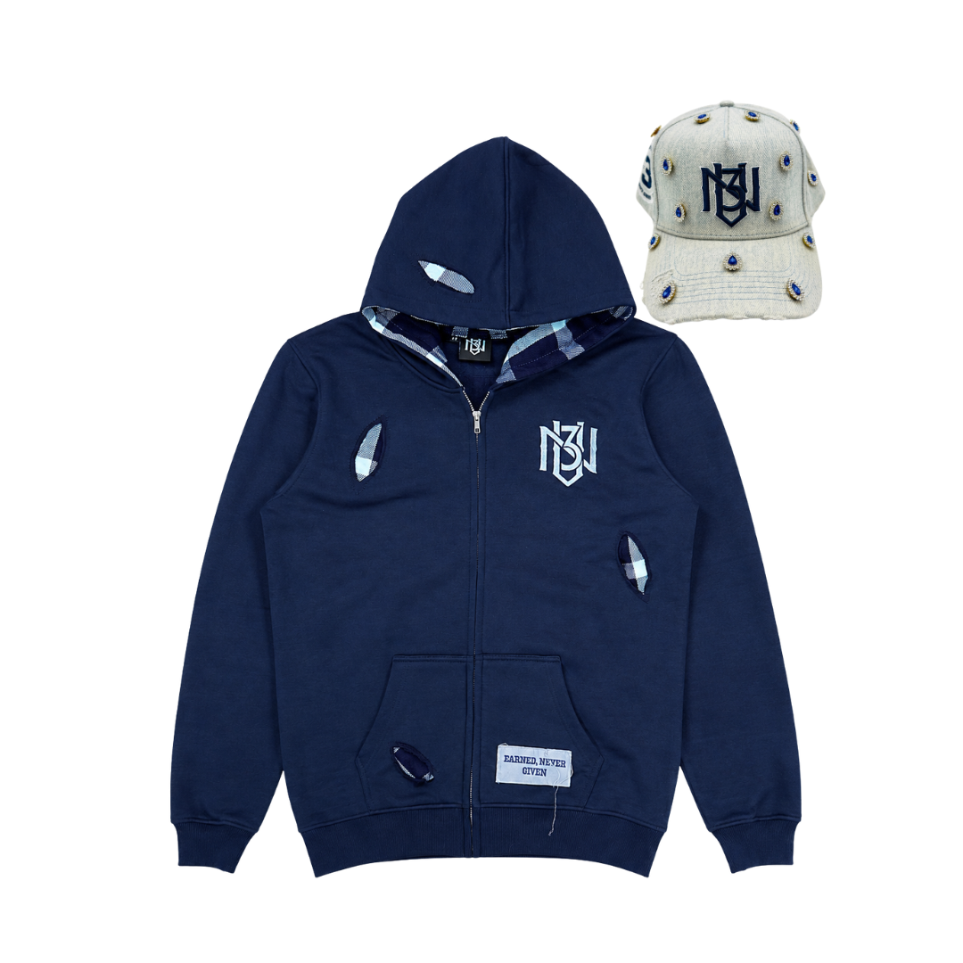 GEMSTONE LIGHT DENIM + NAVY OUT WORK COMBO 3rue Vizion