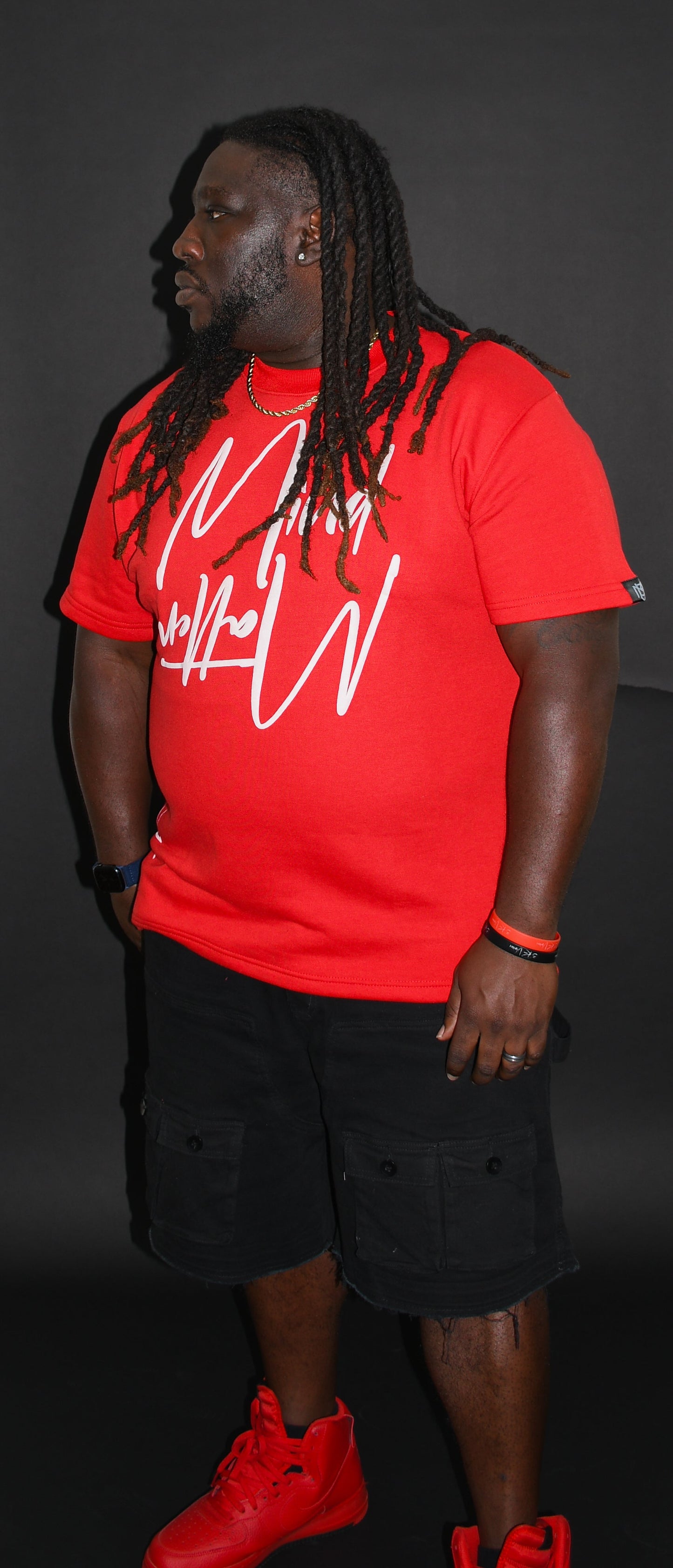 Mind/Matter T-Shirt Red/White 3rue Vizion