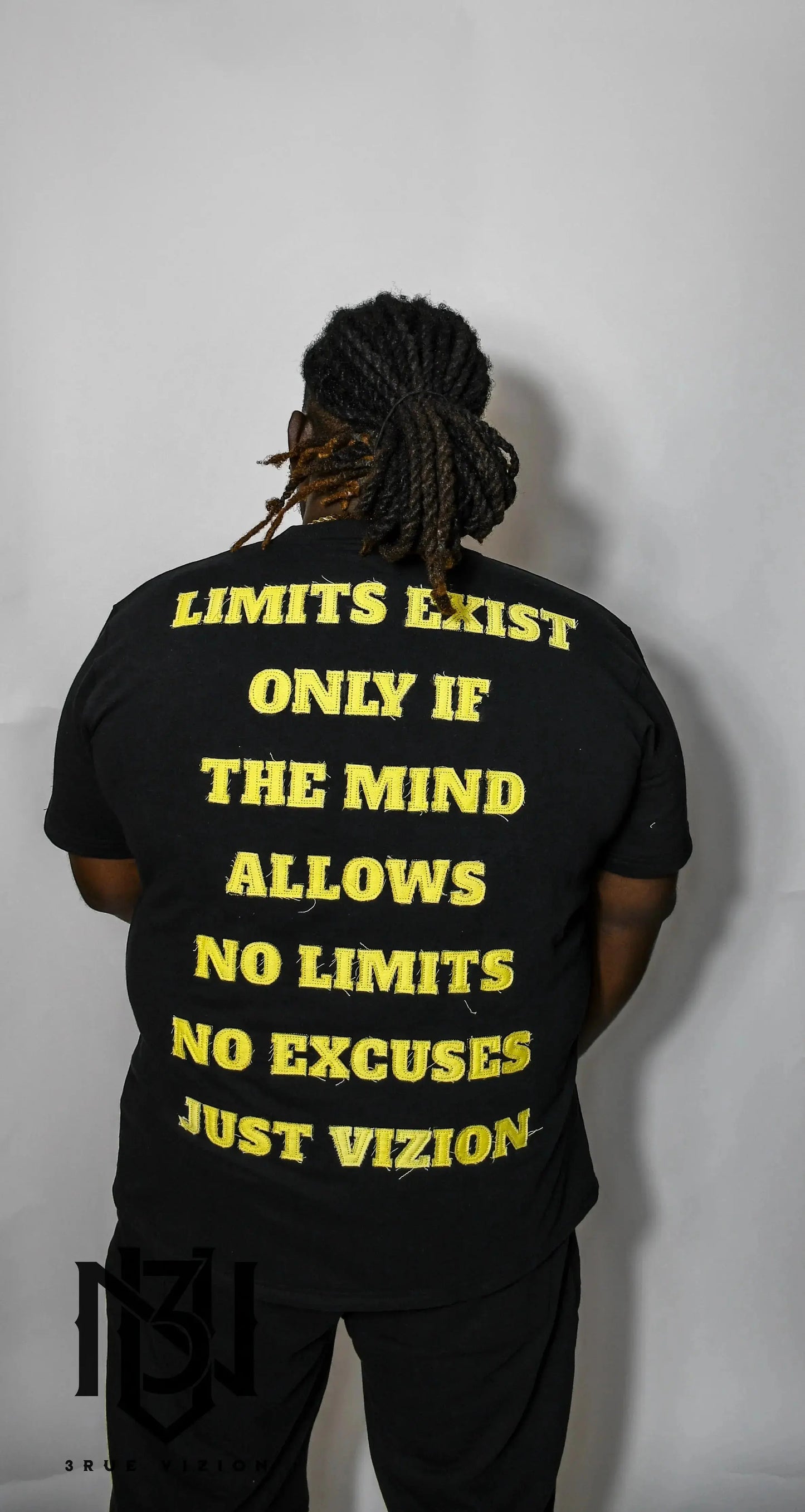 Mind/Matter T-Shirt Black/Yellow 3rue Vizion