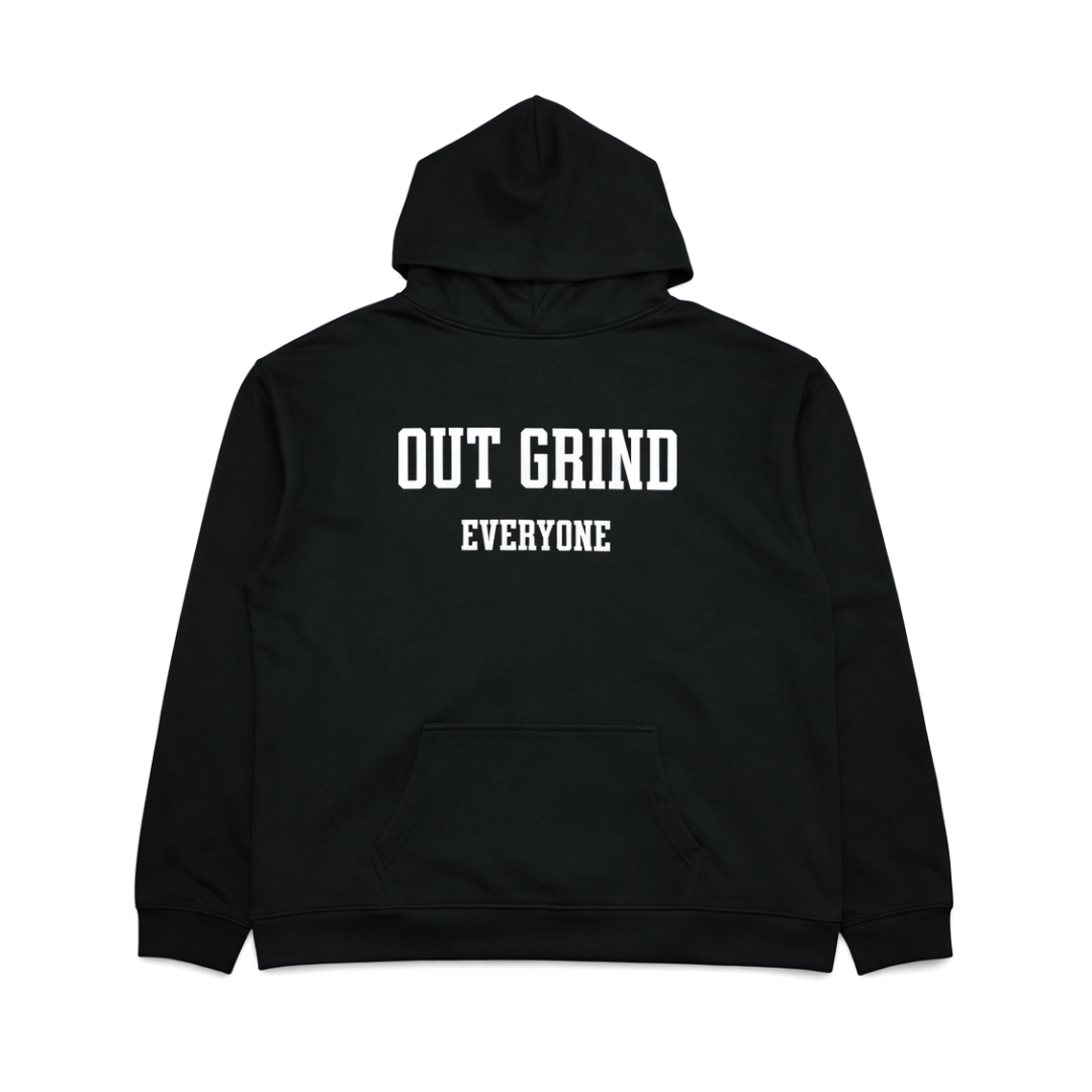 OUT GRINDEVERYONE UNISEX HOODIE 3rue Vizion