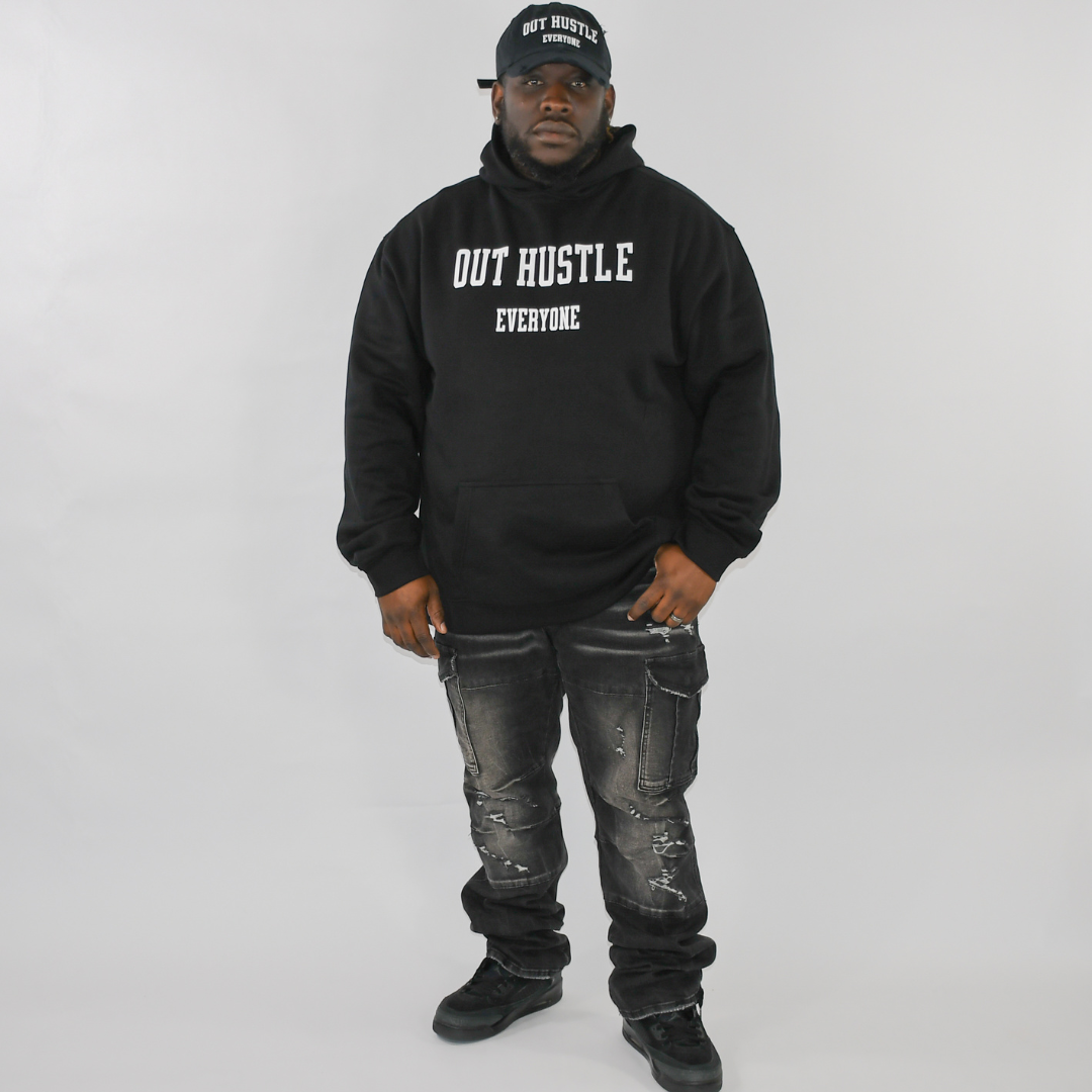 OUT HUSTLE EVERYONE UNISEX HOODIE 3rue Vizion