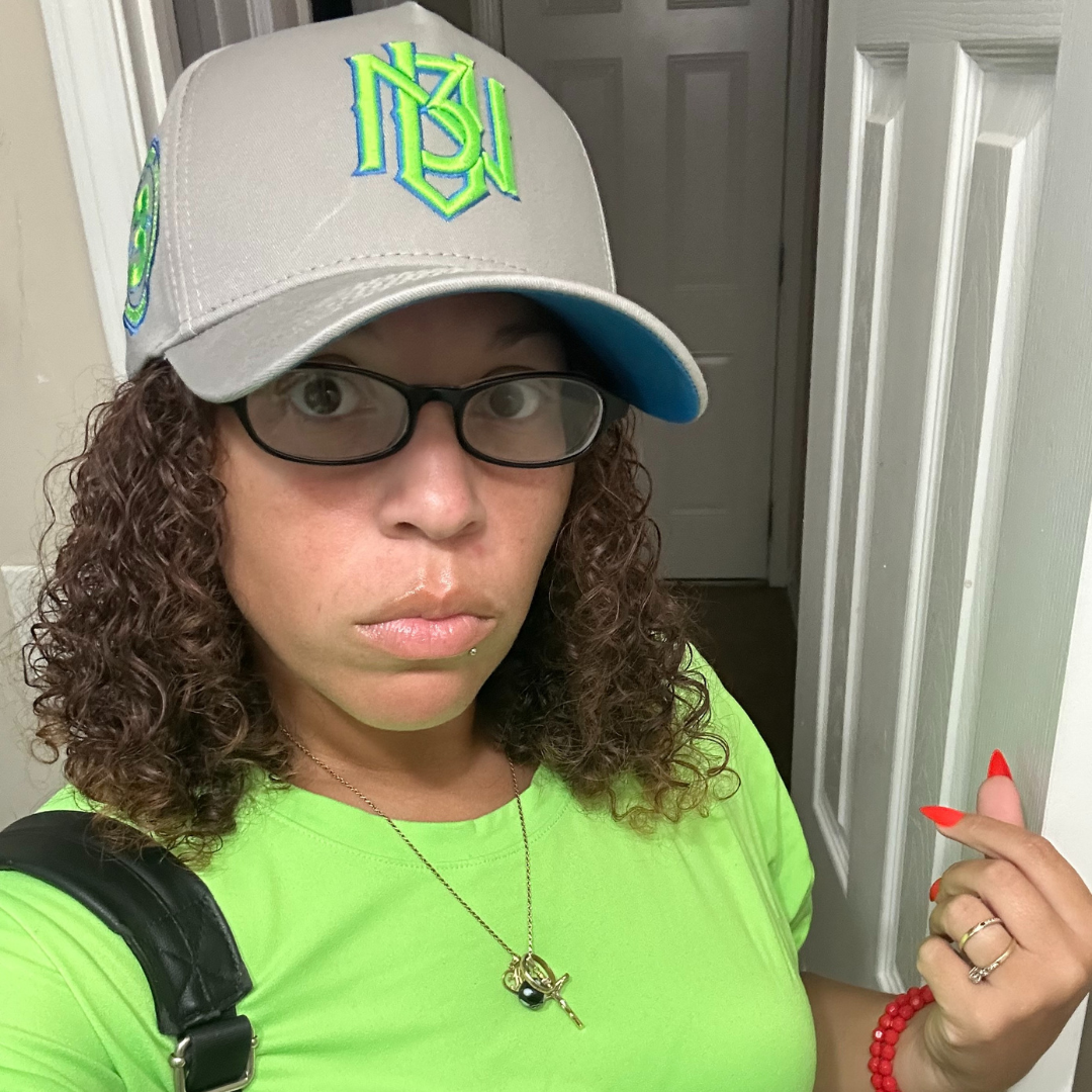 Grey | Neon Green | Royal Blue - Snapback 3rue Vizion