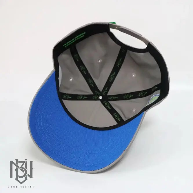 3RUE VIZION Snapback – Grey | Neon Green | Royal Blue 3rue Vizion