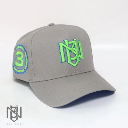 3RUE VIZION Snapback – Grey | Neon Green | Royal Blue 3rue Vizion