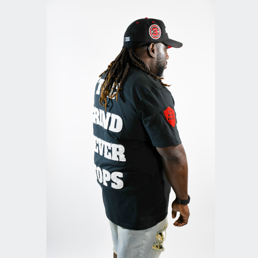 ALL I KNOW IS HUSTLE T-SHIRT 3rue Vizion