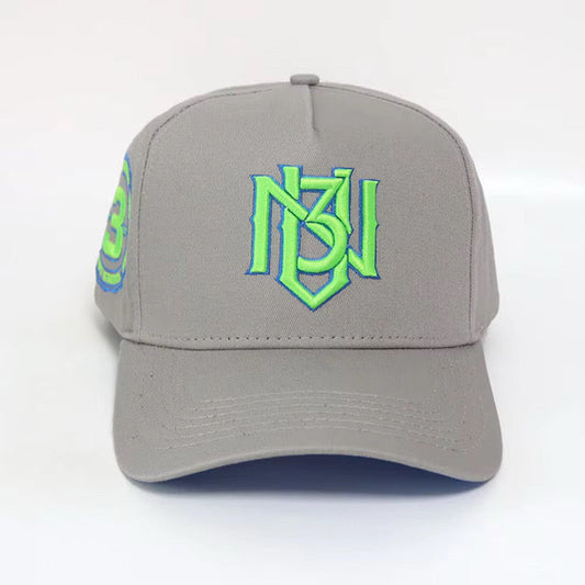 3RUE VIZION Snapback – Grey | Neon Green | Royal Blue 3rue Vizion