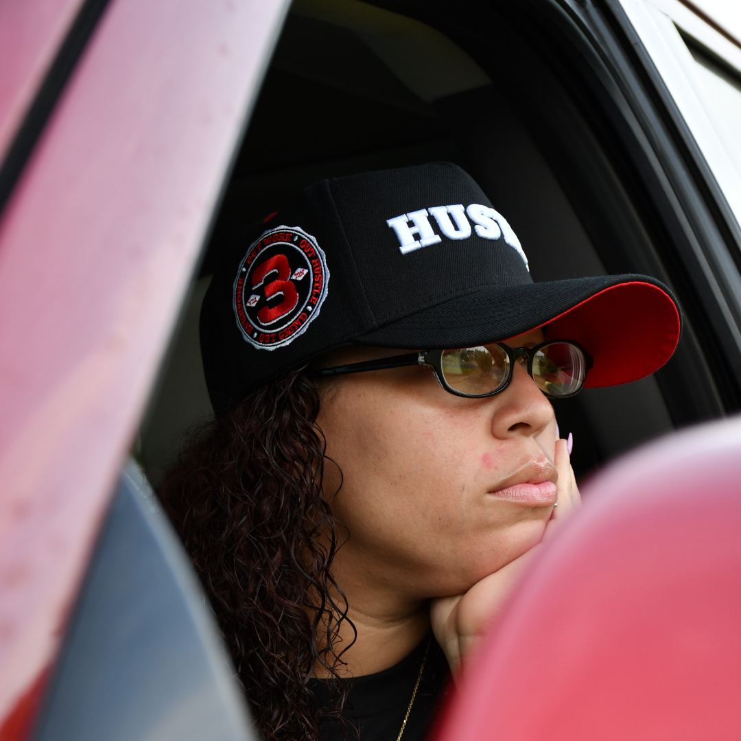 HUSTLE SNAPBACK 3rue Vizion