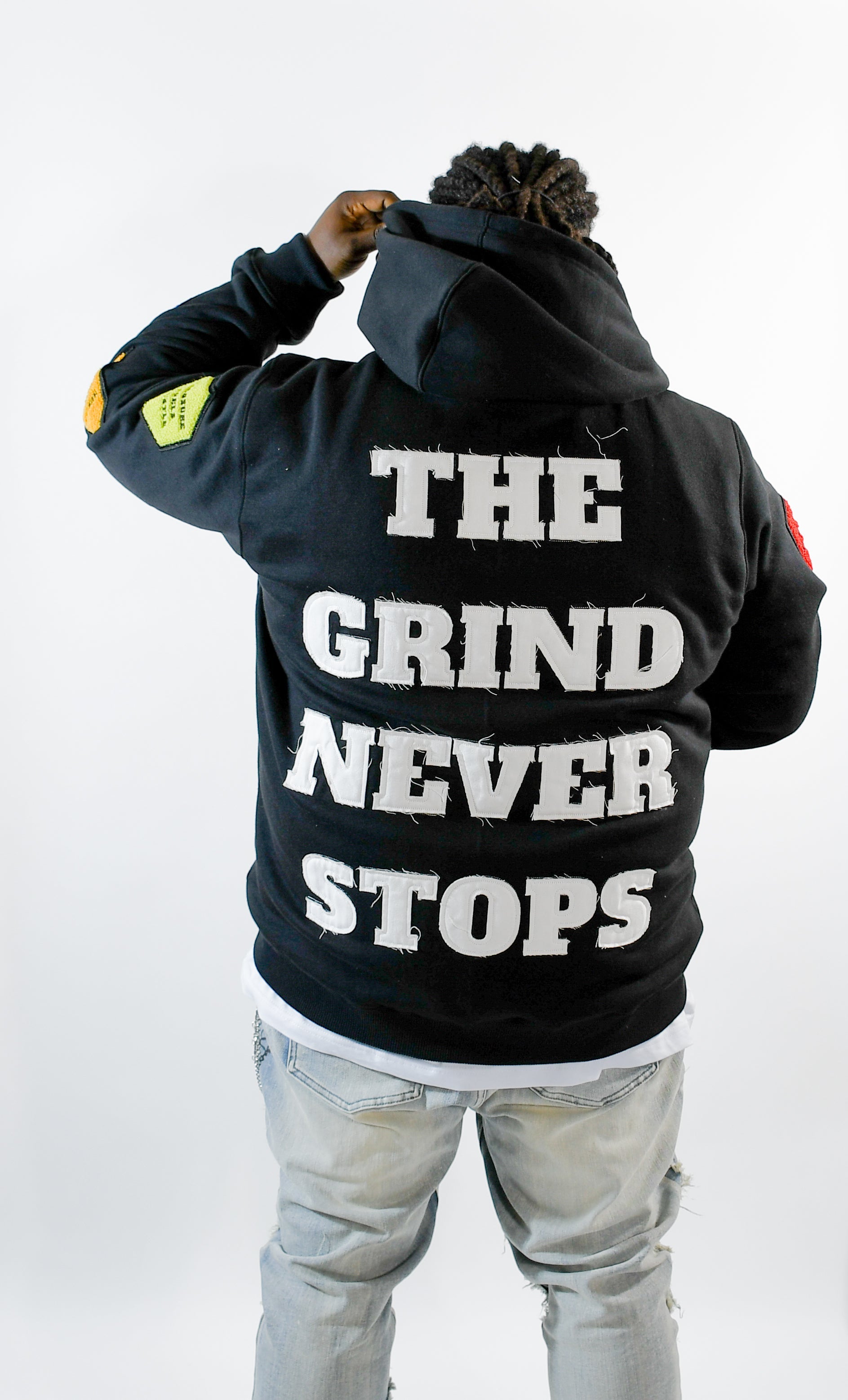 ALL I KNOW IS HUSTLE - ZIP-UP HOODIE 3rue Vizion