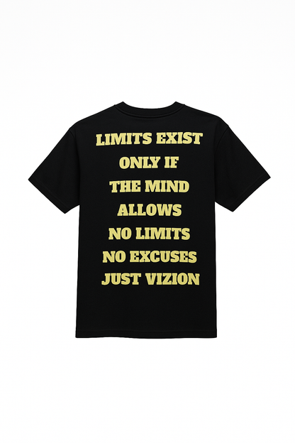 Mind/Matter T-Shirt Black/Yellow 3rue Vizion