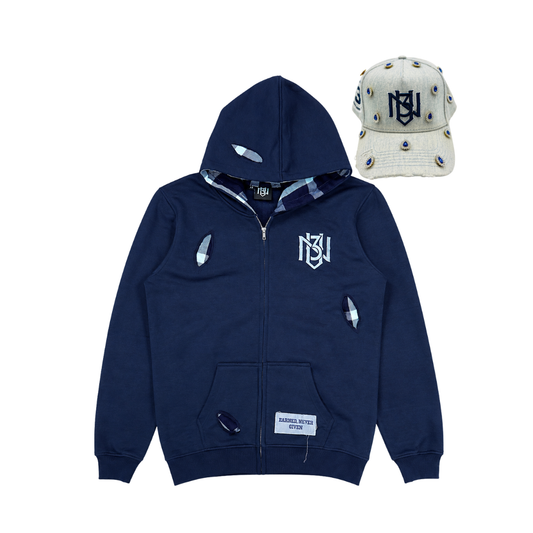 GEMSTONE LIGHT DENIM + NAVY OUT WORK COMBO 3rue Vizion