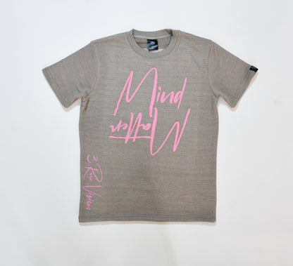 Mind/Matter T-Shirt (Grey/Pink)