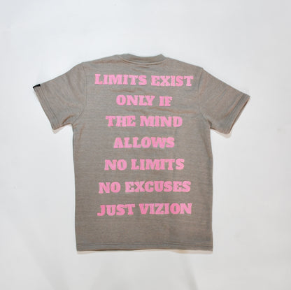 Mind/Matter T-Shirt (Grey/Pink)
