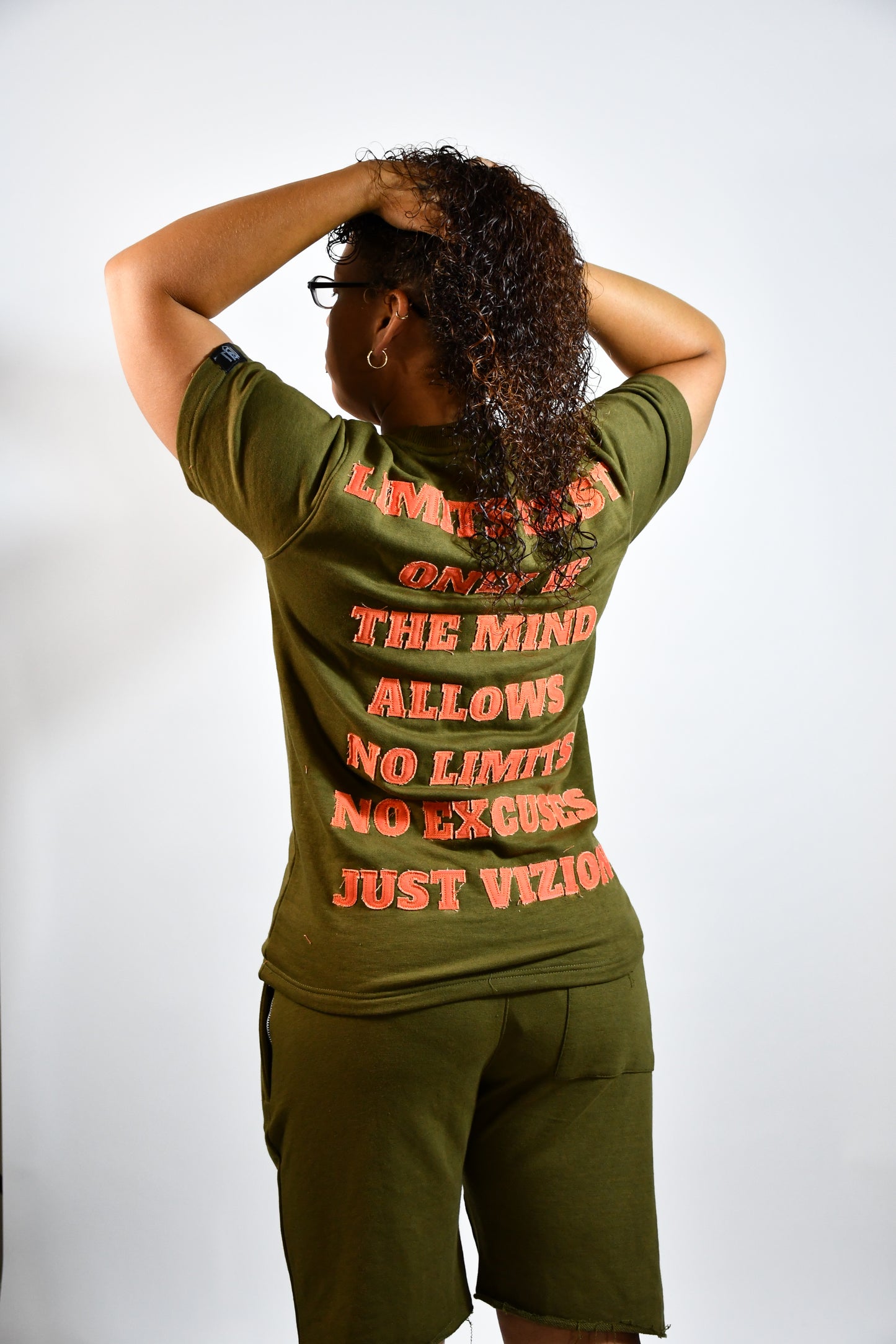 Mind/Matter T-Shirt (Green/Orange)