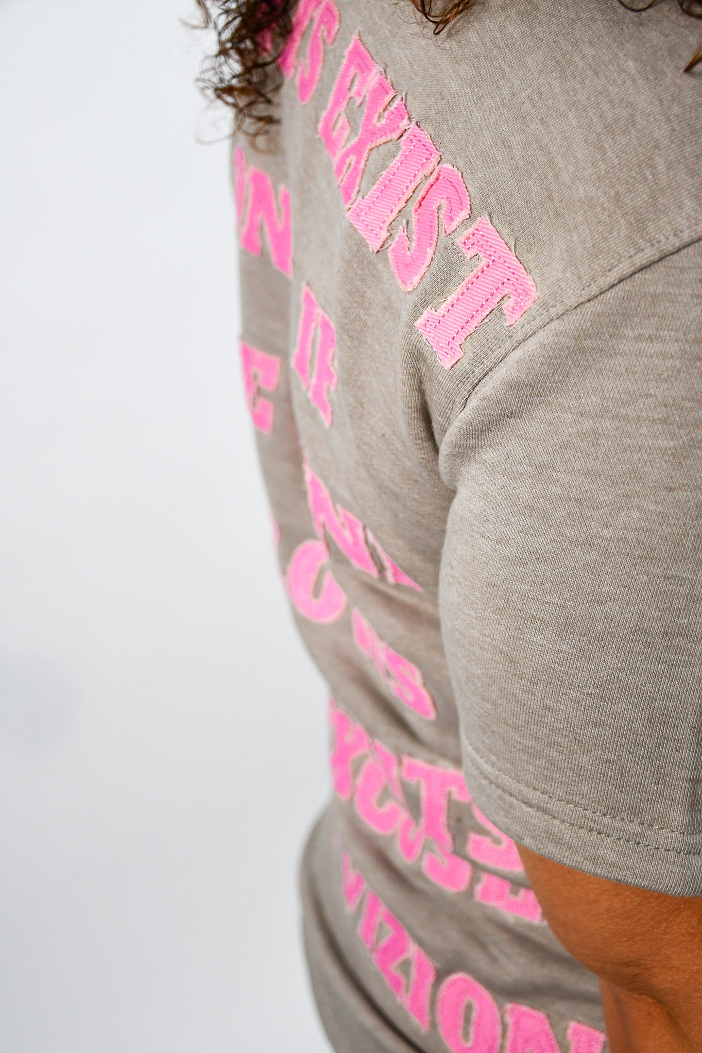 Mind/Matter T-Shirt (Grey/Pink)
