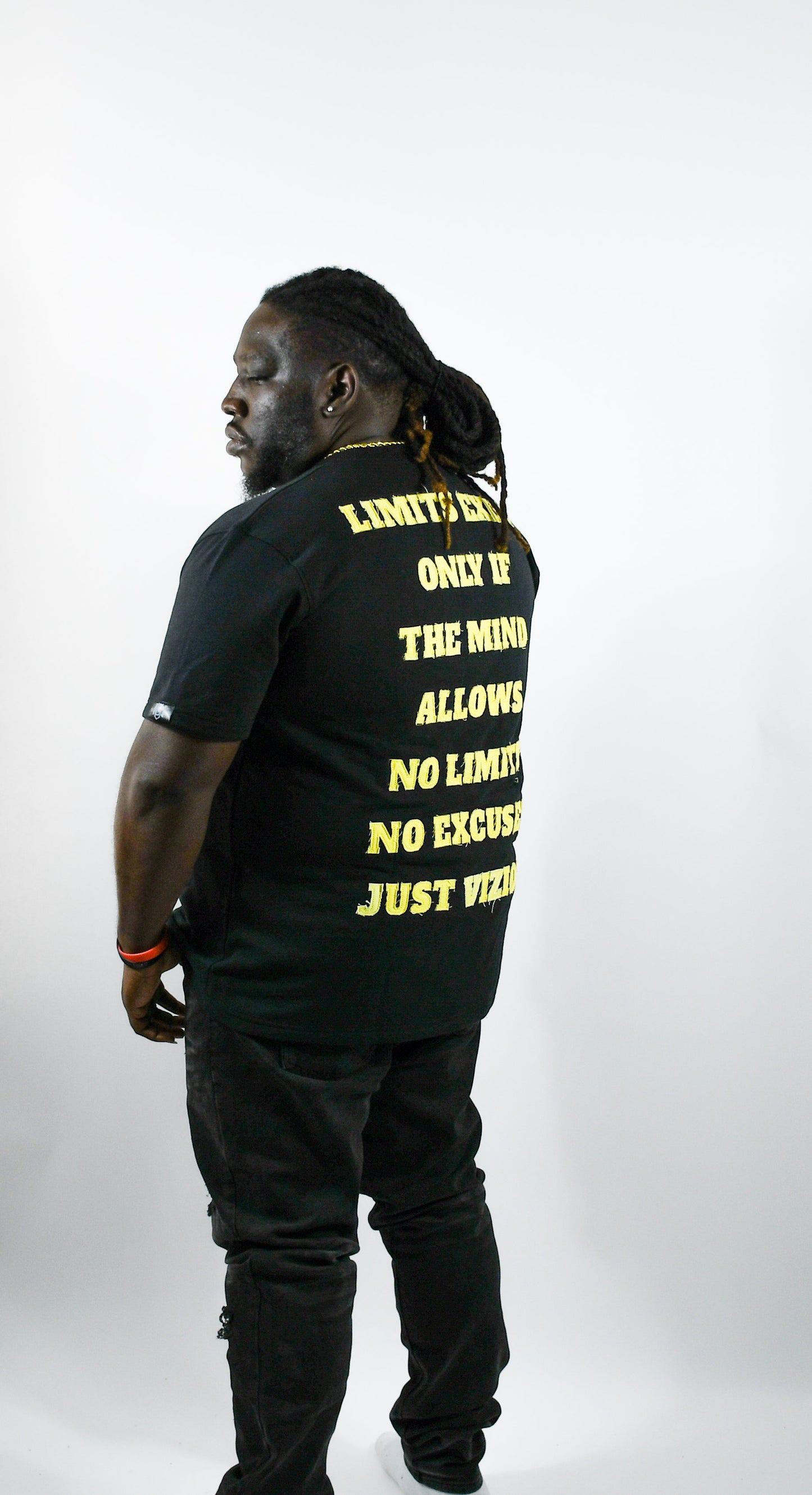 Mind/Matter T-Shirt Black/Yellow 3rue Vizion