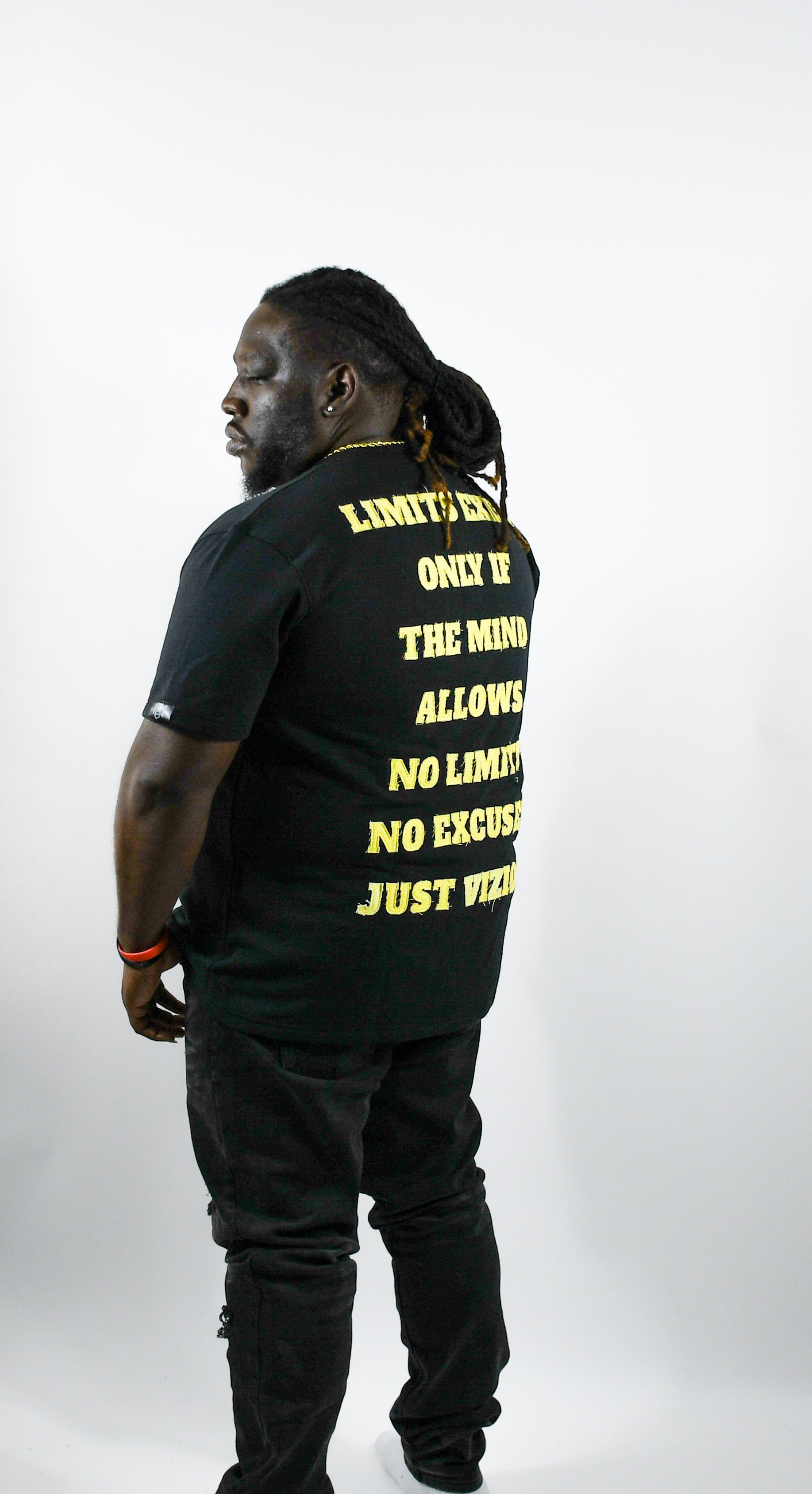 Mind/Matter T-Shirt Black/Yellow 3rue Vizion