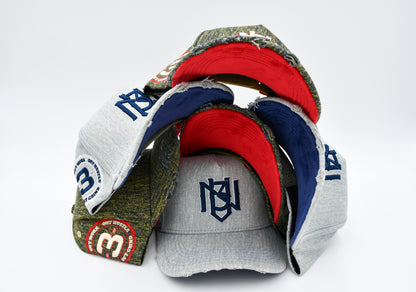 Distressed Denim Hat Bundle – Buy All 3 & Save 3rue Vizion