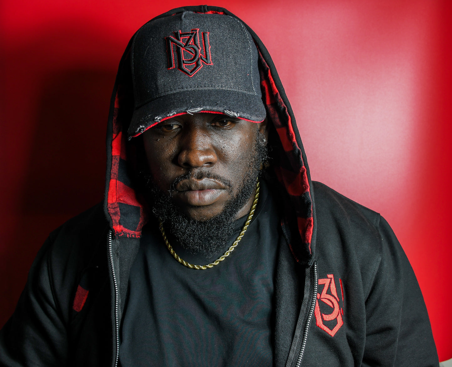 BLACKOUT – Distressed Denim Snapback 3rue Vizion