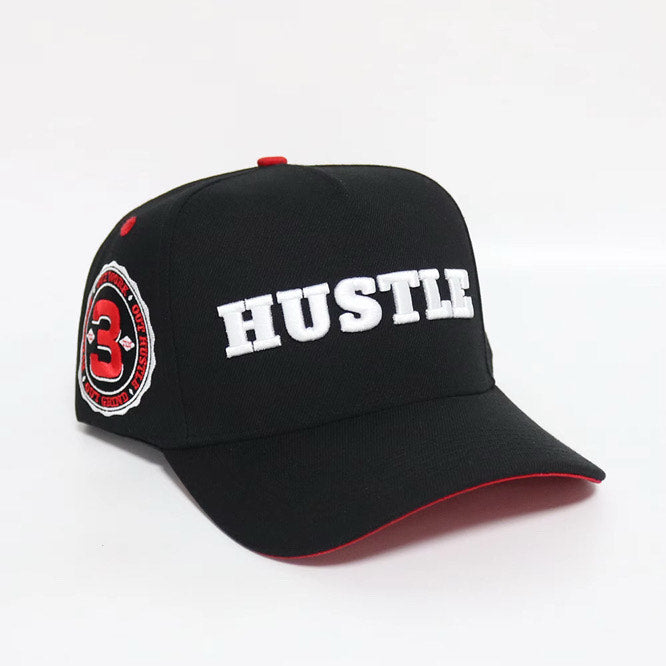 A-FRAME CURVED BRIM - HUSTLE